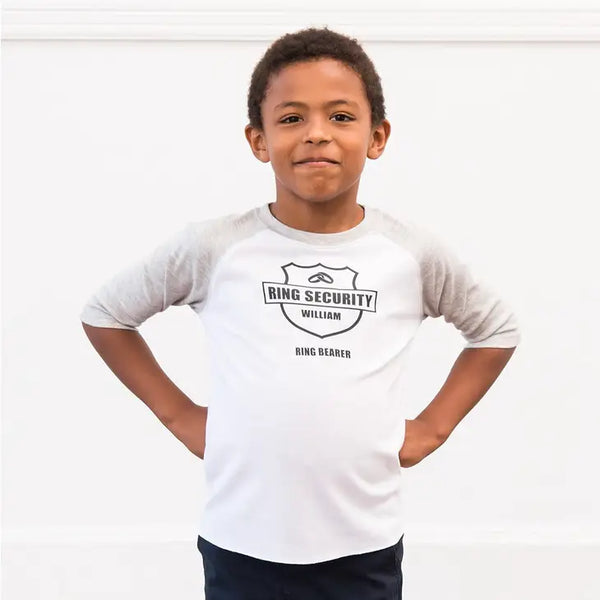 Personalized Kid's T-Shirt - Ring Security