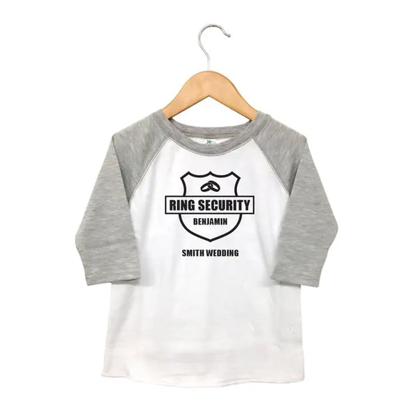 Personalized Kid's T-Shirt - Ring Security