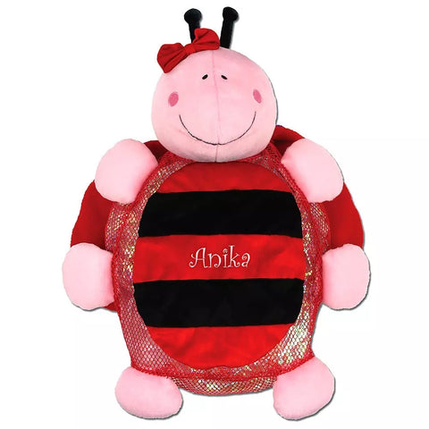 Plush Toddler Backpack - Lady Bug