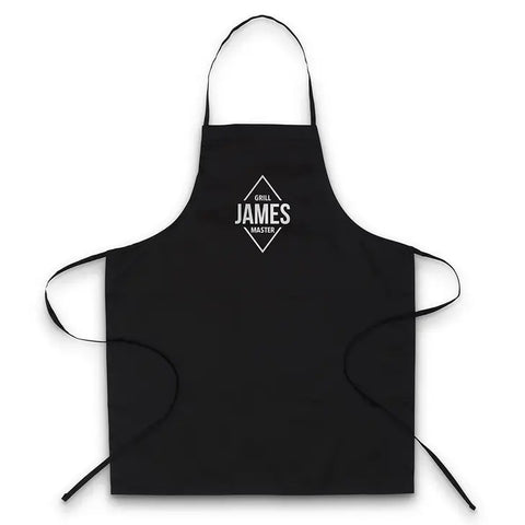 Adult's Personalized Chef Apron - Diamond Emblem