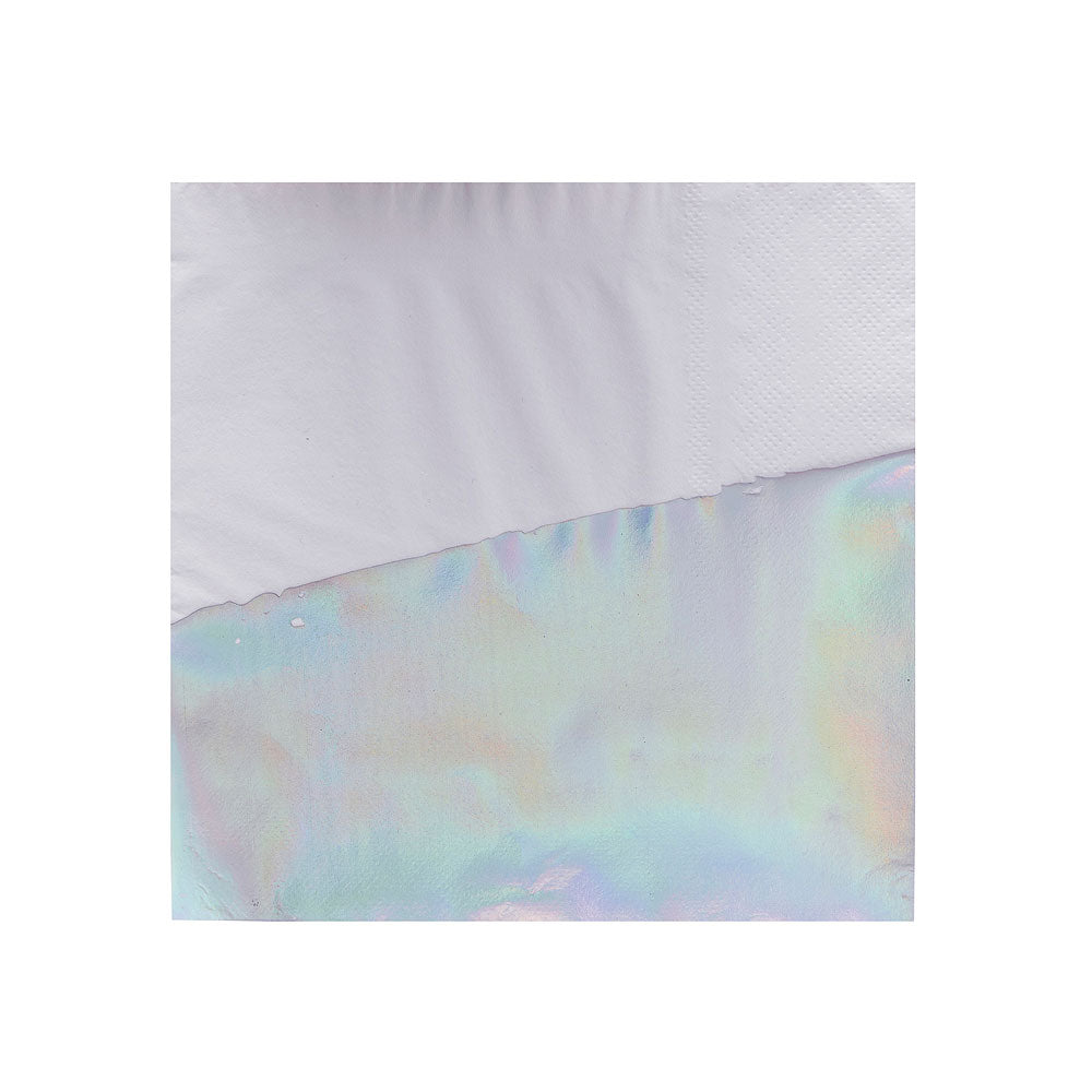 Iridescent Dip Paper Napkins