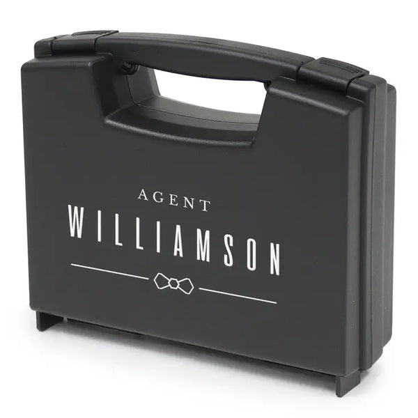 Personalized Ring Bearer Wedding Ring Security Briefcase - Special Agent