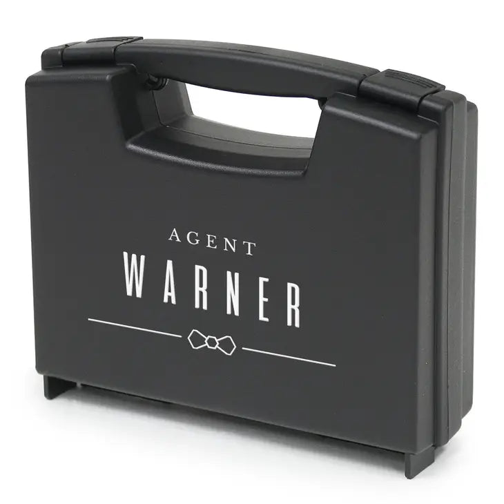 Personalized Ring Bearer Wedding Ring Security Briefcase - Special Agent