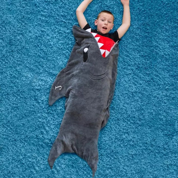 Kids Tail Blanket - Shark